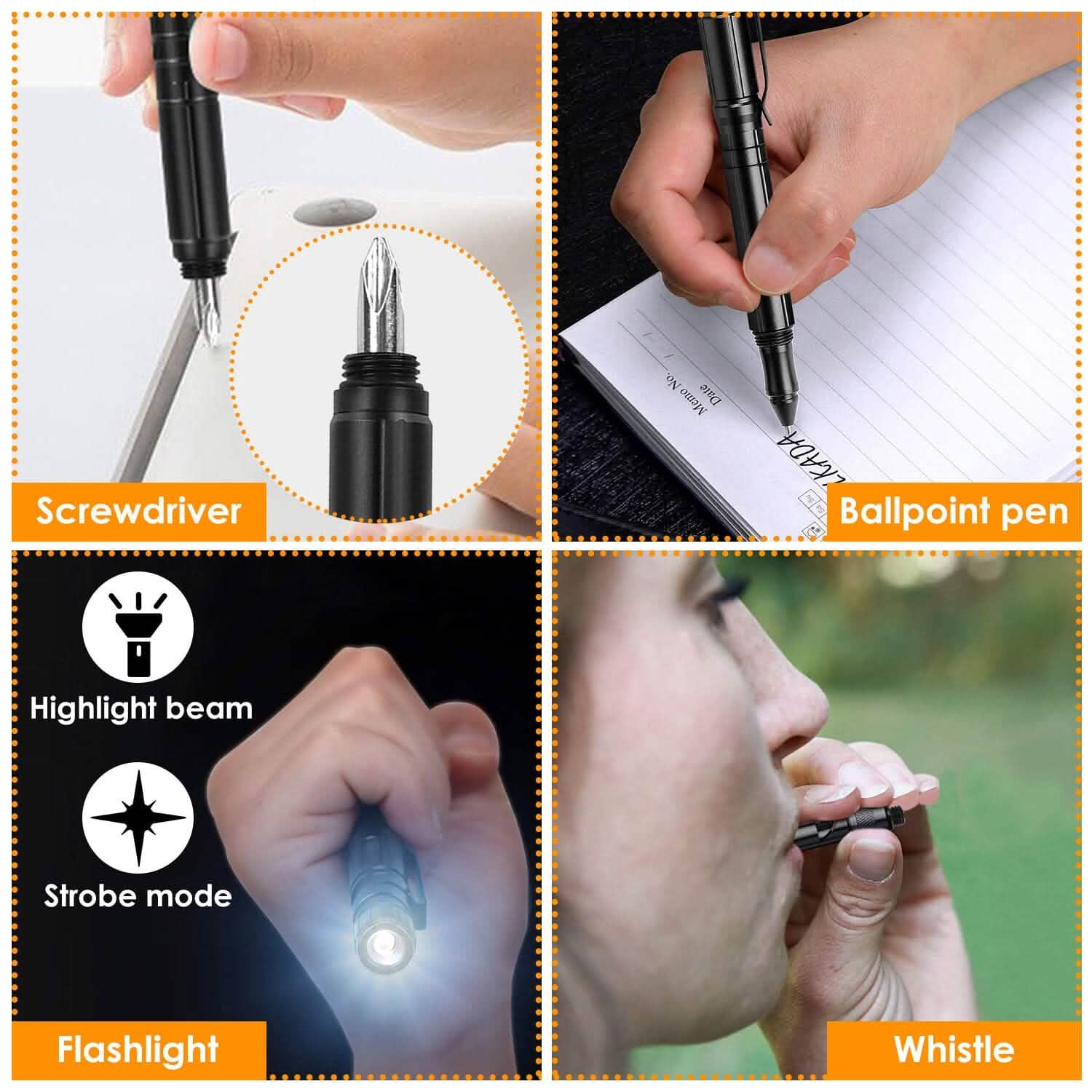 11-in-1 Tactical Pen Gear Set DailySale