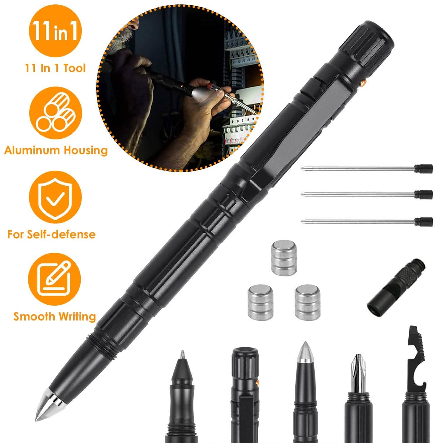 11-in-1 Tactical Pen Gear Set DailySale