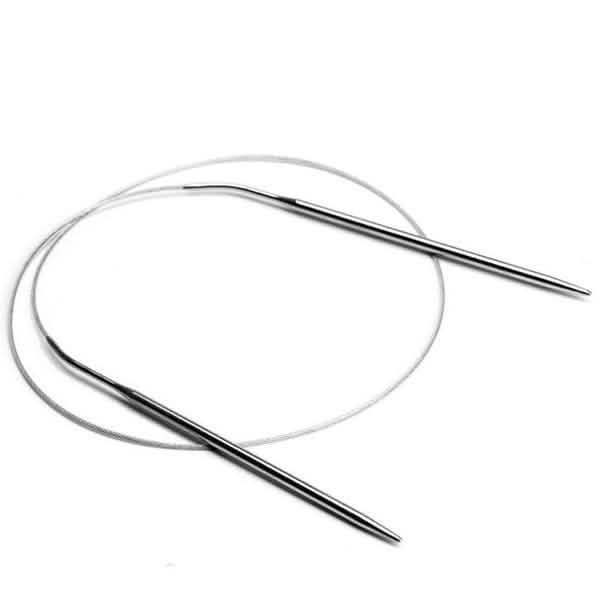 11-Pack: Stainless Steel Circular Knitting Needles Circular Knitting Pins DailySale