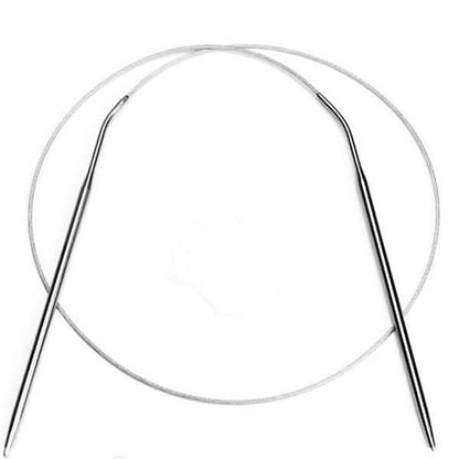 11-Pack: Stainless Steel Circular Knitting Needles Circular Knitting Pins DailySale