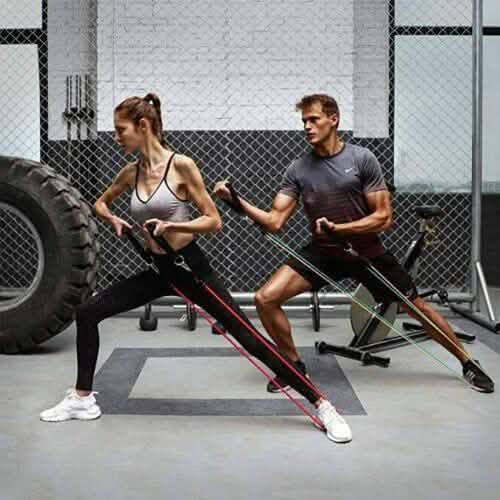 11-Piece Set: Gym Pull Rope Exercise Resistance Bands DailySale
