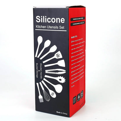 11-Piece: Silicone Cooking Utensil Set DailySale