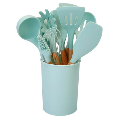 11-Piece: Silicone Cooking Utensil Set DailySale