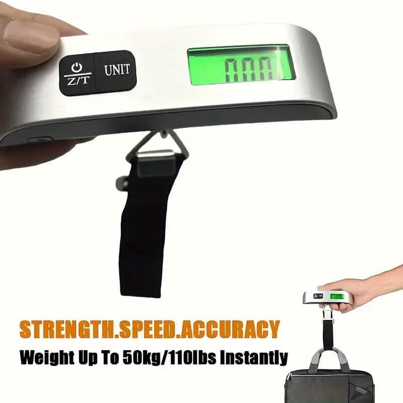 110lb/50kg Capacity Digital Luggage Scale with LCD Display DailySale