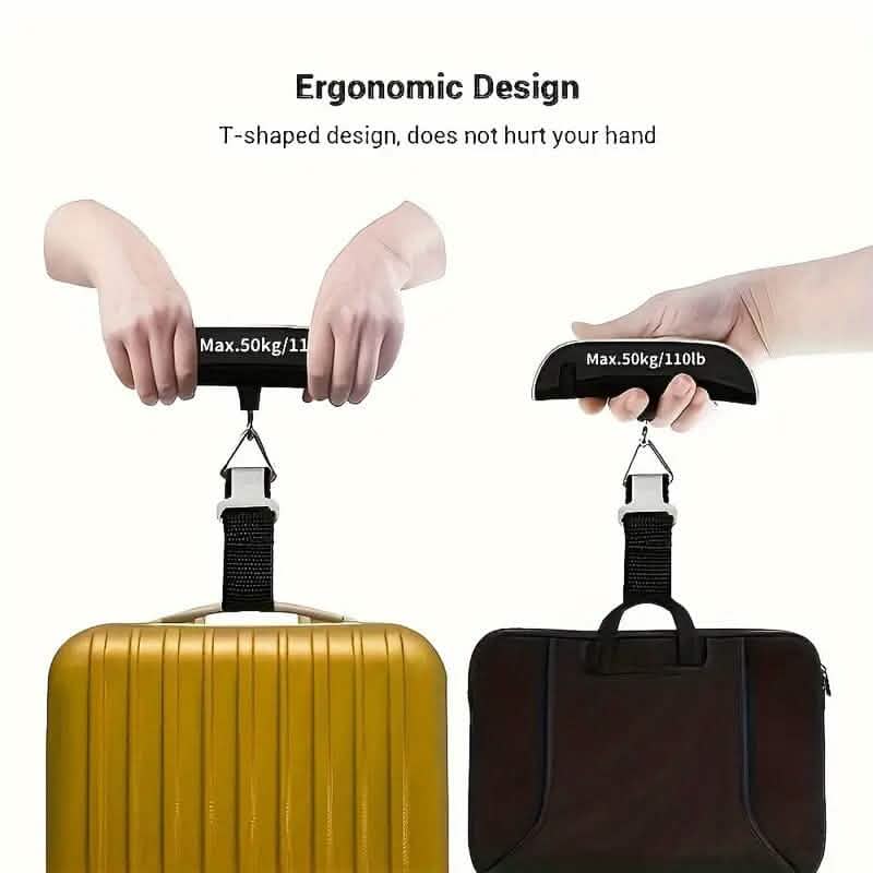 110lb/50kg Capacity Digital Luggage Scale with LCD Display DailySale