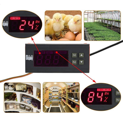 110V Digital Air Humidity Control Controller WH8040 DailySale