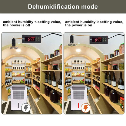 110V Digital Air Humidity Control Controller WH8040 DailySale