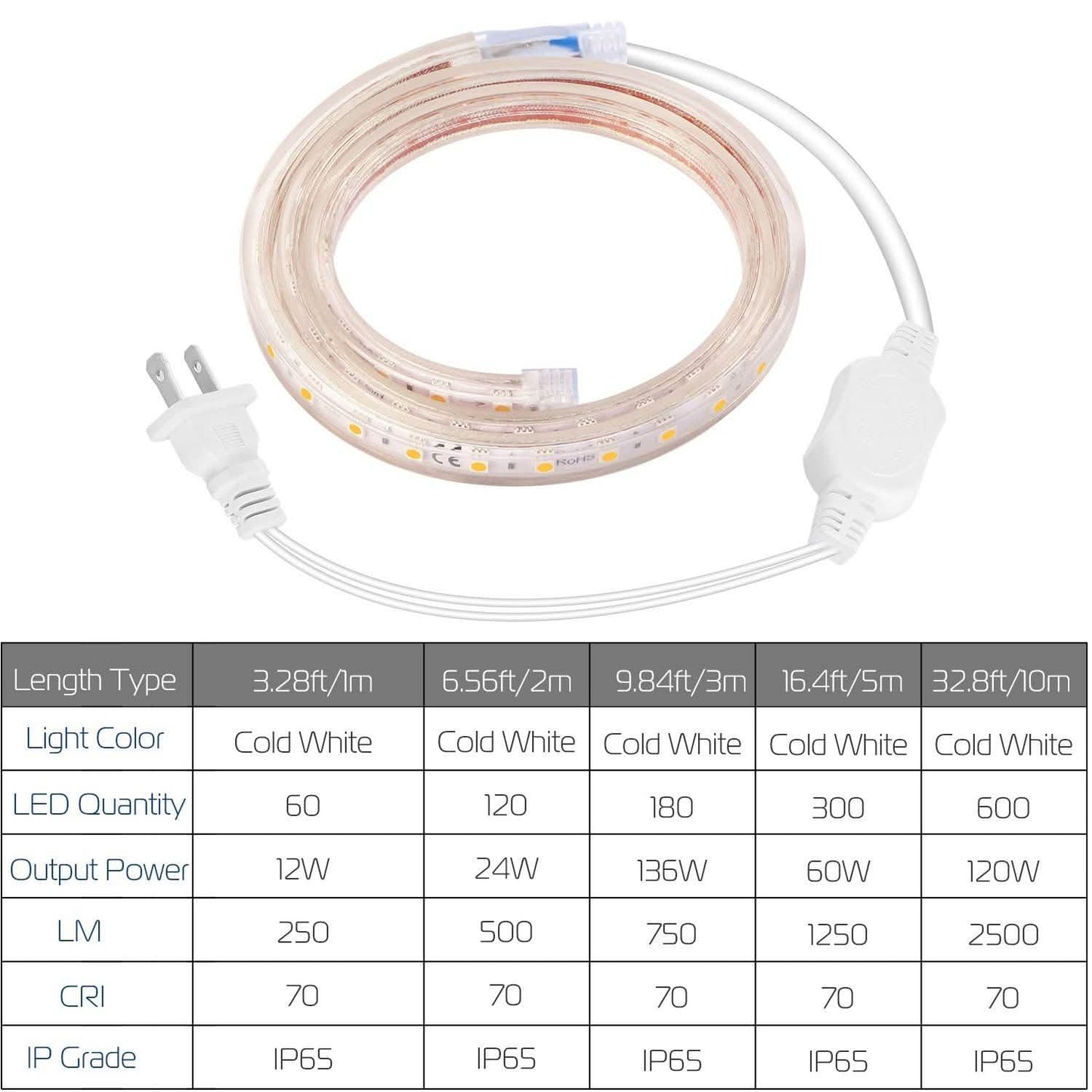 110V LED Strip Light DailySale