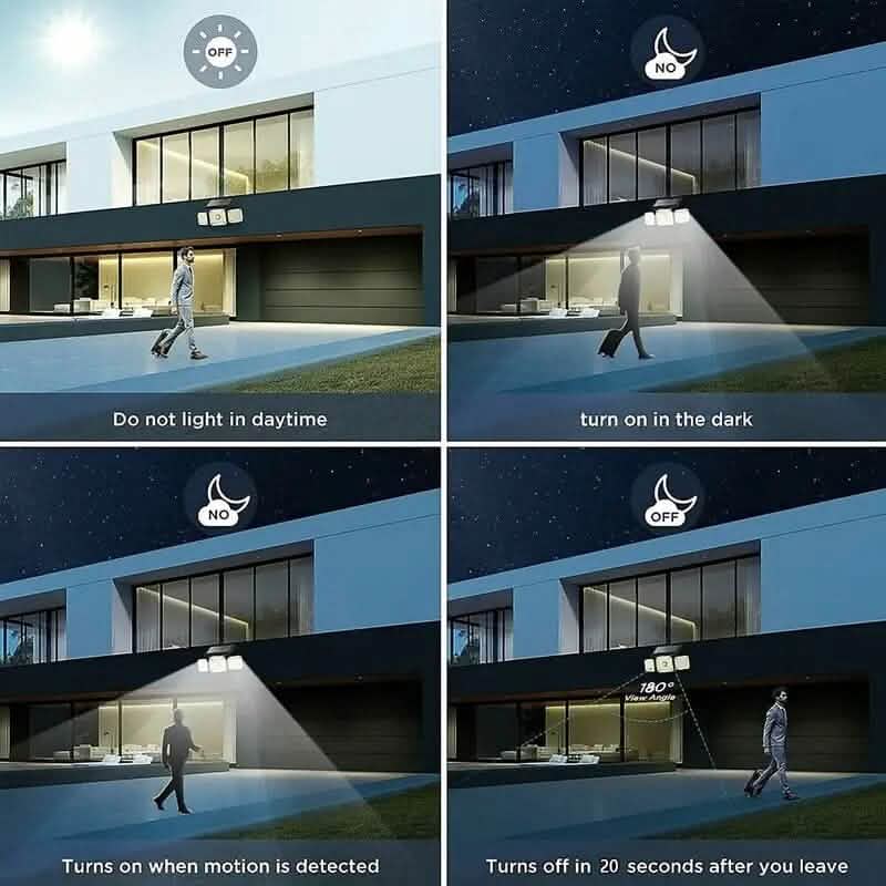 112 LED Solar Motion Sensor Lights DailySale