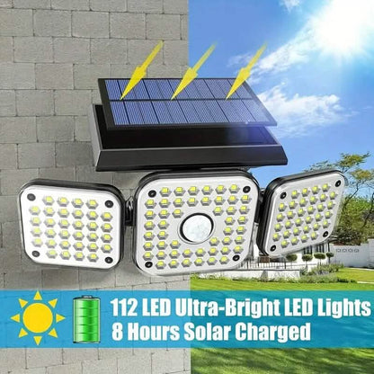 112 LED Solar Motion Sensor Lights DailySale