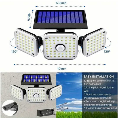 112 LED Solar Motion Sensor Lights DailySale
