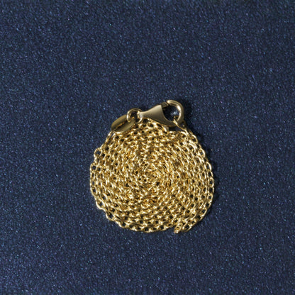 14k Yellow Gold Round Cable Link Chain 1.5mm Bids.com