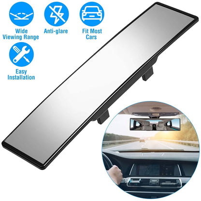 11.4-Inch Interior Clip-On Curve Car Rearview Mirror DailySale
