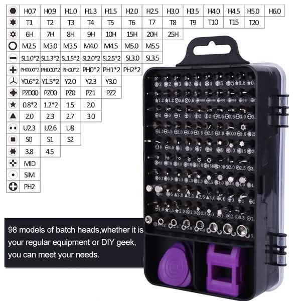 115-in-1 Mini Precision Screwdriver Set DailySale