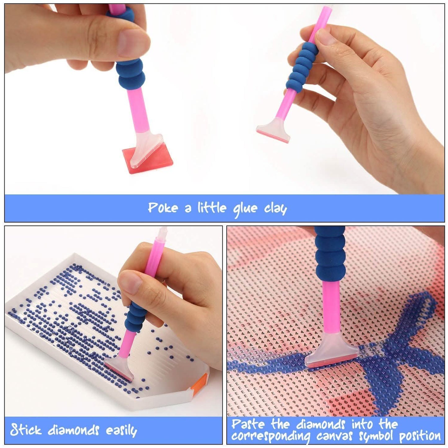 117-Piece: 5D Diamond Painting Tools Accessories Kit DailySale