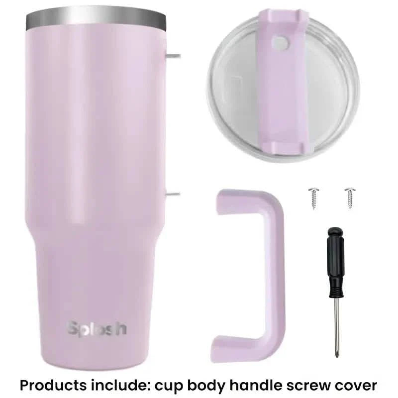 Multi-Color Travel Tumbler with Spill-Proof Lid - 1180ml/40oz DailySale