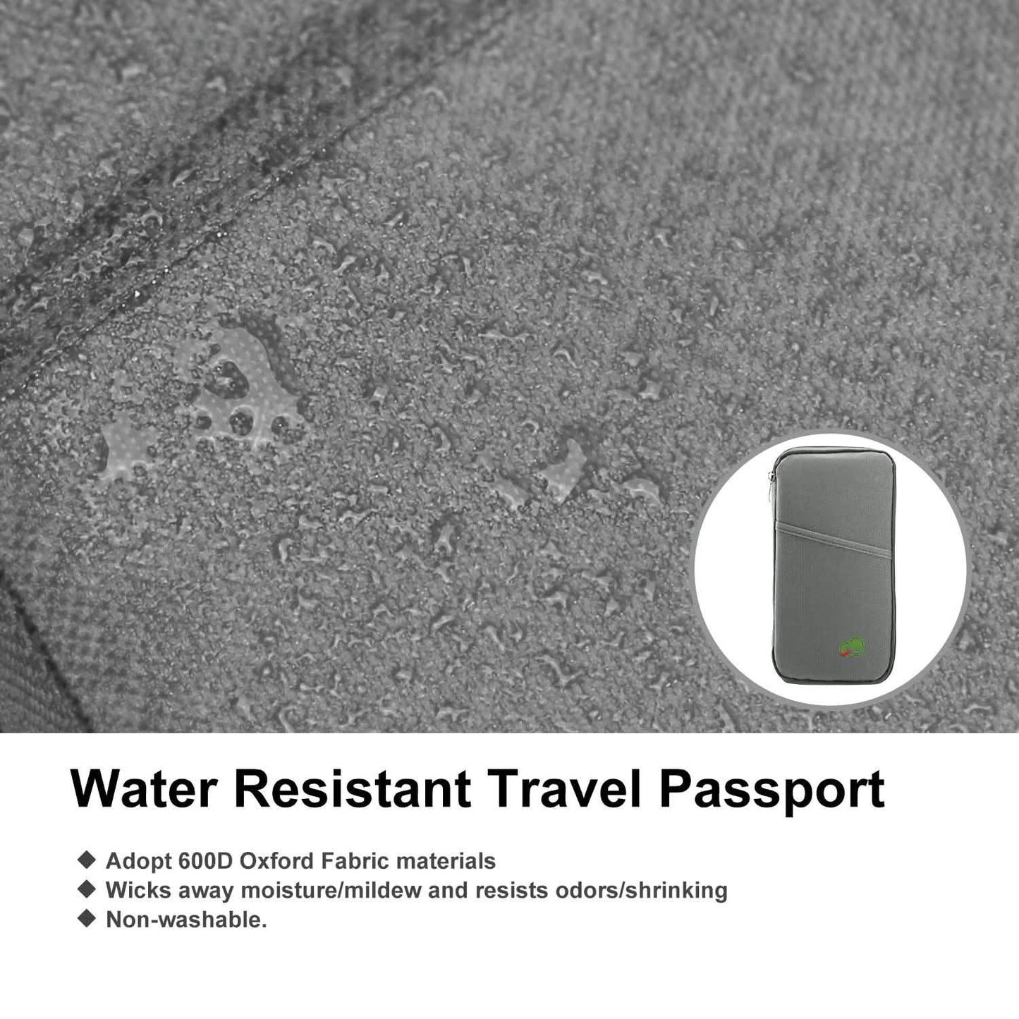 12 Pocket Travel Passport Wallet DailySale