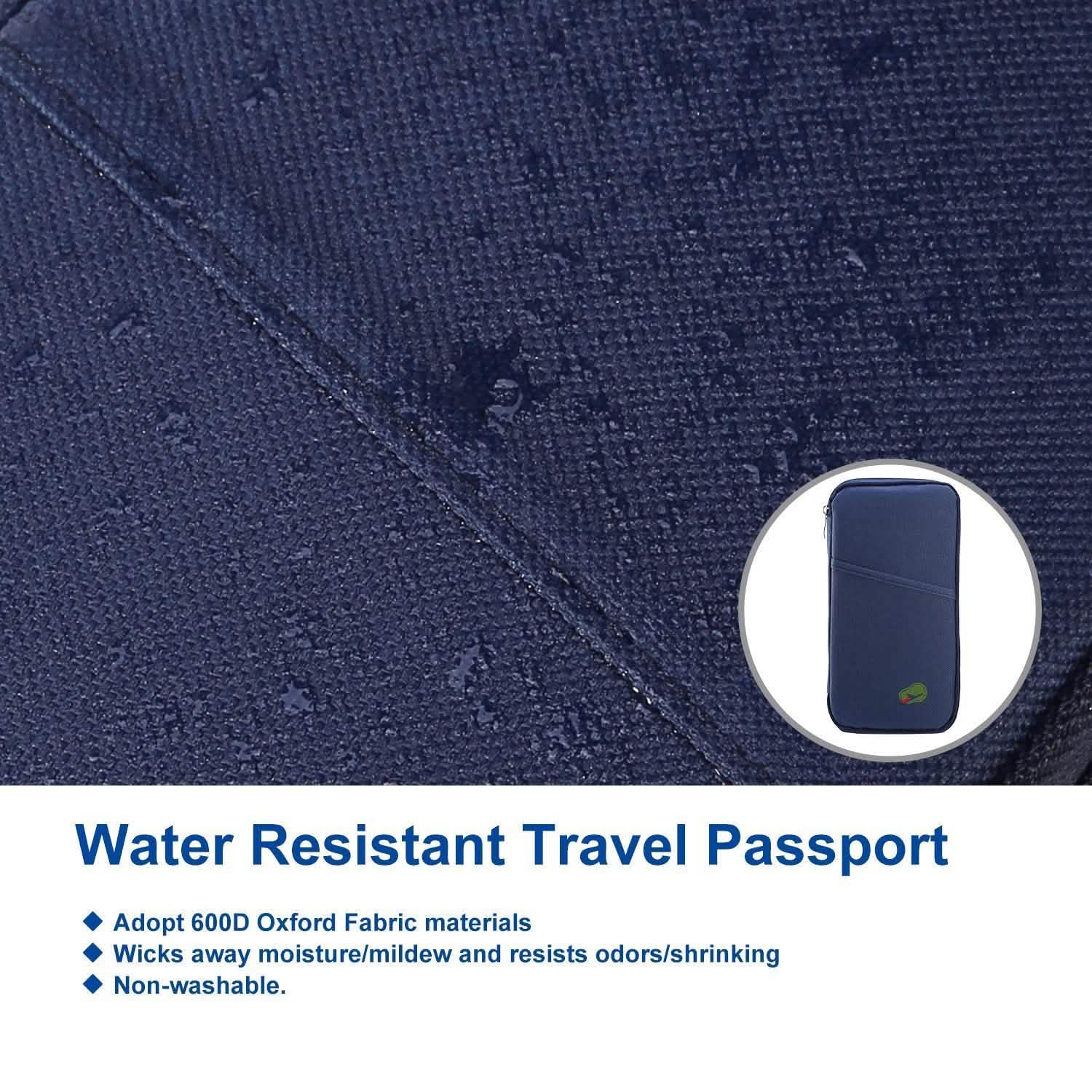 12 Pocket Travel Passport Wallet DailySale