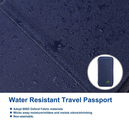 12 Pocket Travel Passport Wallet DailySale