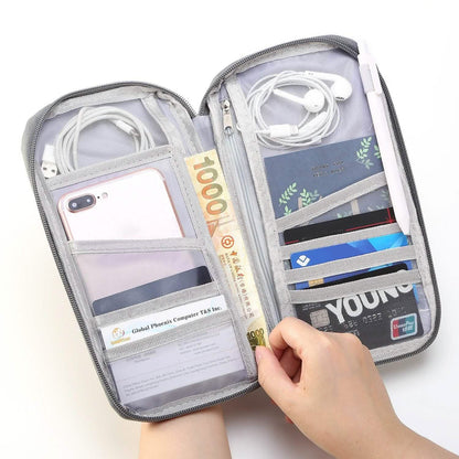 12 Pocket Travel Passport Wallet DailySale