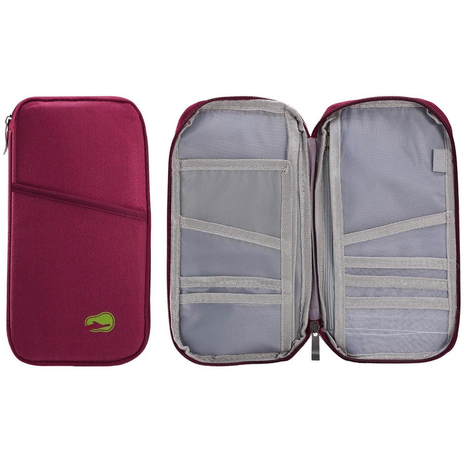 12 Pocket Travel Passport Wallet DailySale