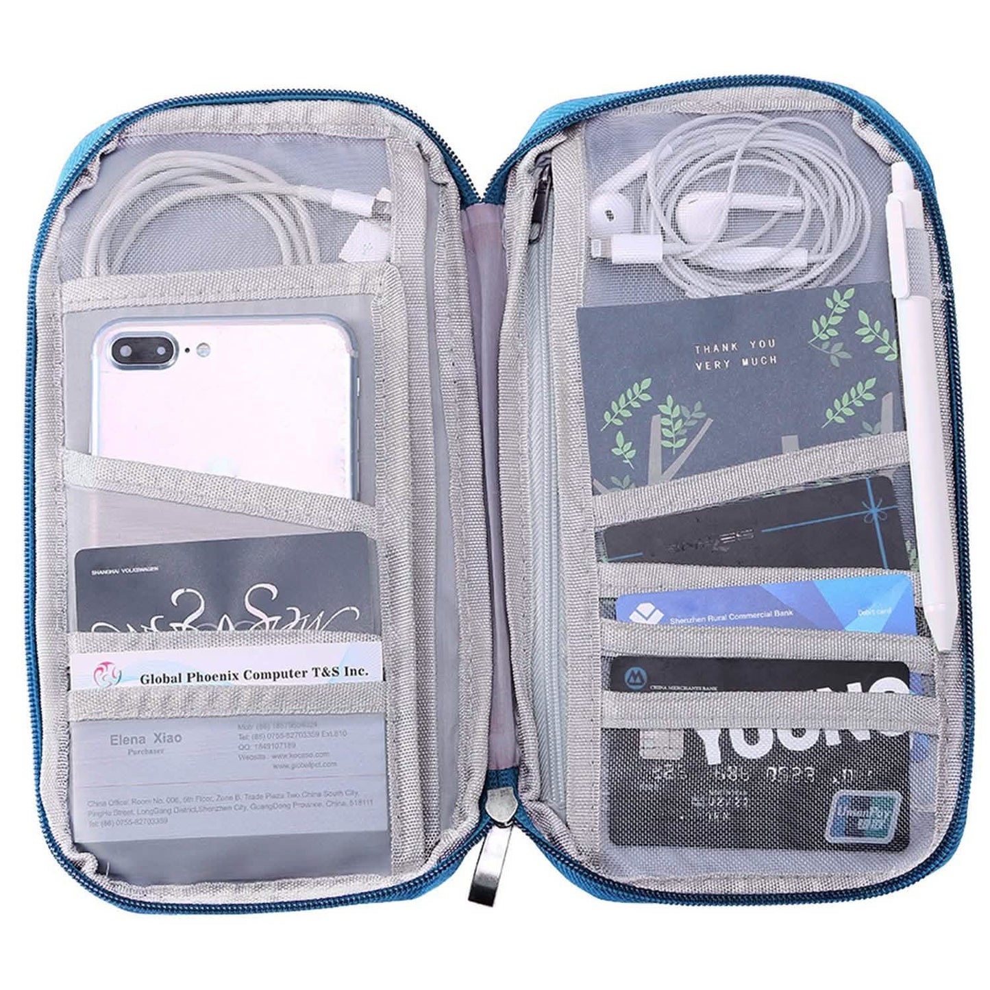 12 Pocket Travel Passport Wallet DailySale