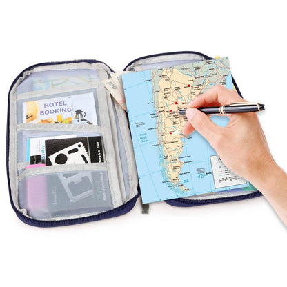 12 Pocket Travel Passport Wallet DailySale