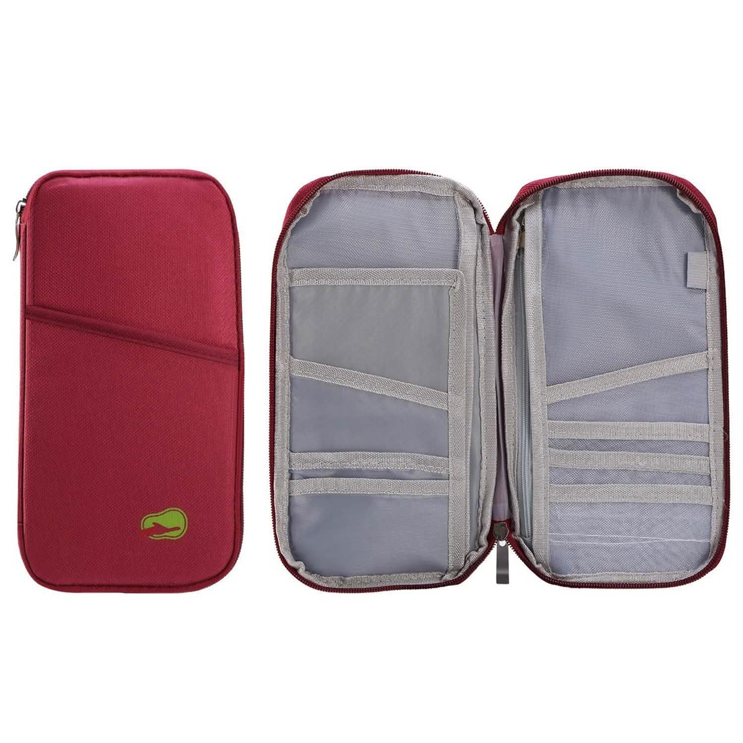 12 Pocket Travel Passport Wallet DailySale