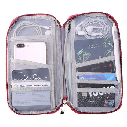 12 Pocket Travel Passport Wallet DailySale