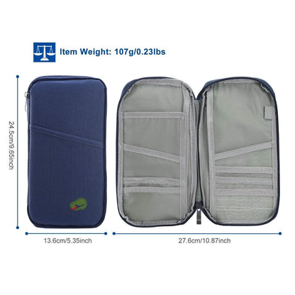 12 Pocket Travel Passport Wallet DailySale