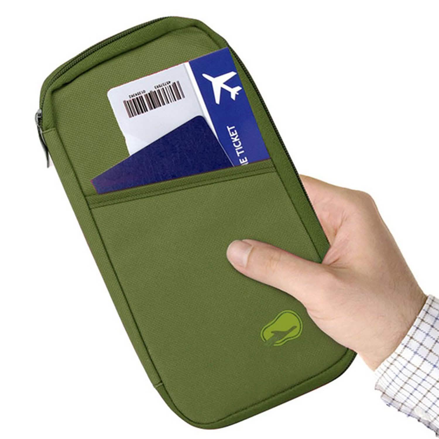 12 Pocket Travel Passport Wallet DailySale