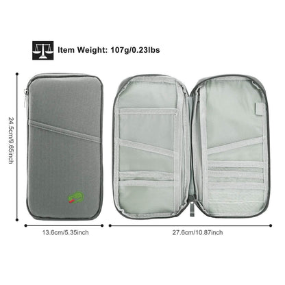 12 Pocket Travel Passport Wallet DailySale