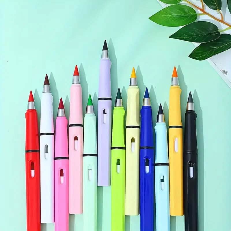 12 Colors Forever Pencil with Eraser DailySale