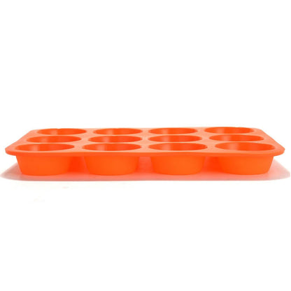 12 Cup Non-Stick Cupcakes Muffin Baking Pan Silicone Mold DailySale
