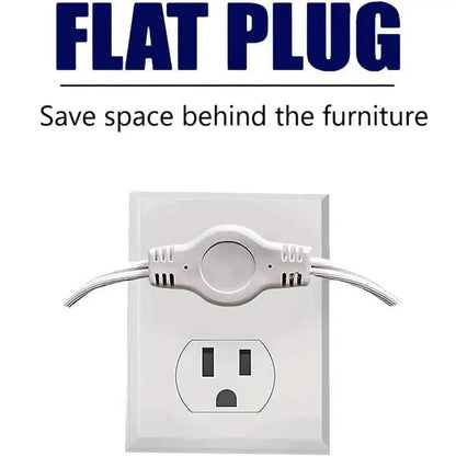 12-Foot Long Extension Cord Power Strip with 6 Feet on Each Side 13A 125V 1625W DailySale