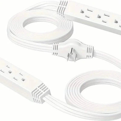 12-Foot Long Extension Cord Power Strip with 6 Feet on Each Side 13A 125V 1625W DailySale