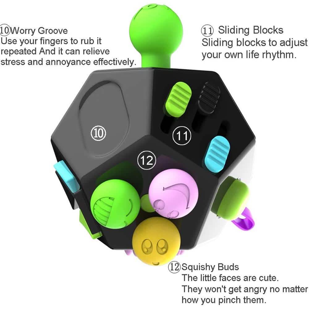 12-in-1 Stress Reliever Fidget Toy DailySale