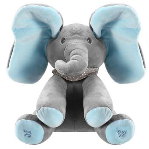 12-Inch Stuffed Plush Elephant Doll DailySale
