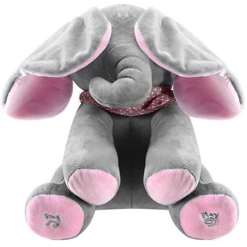 12-Inch Stuffed Plush Elephant Doll DailySale