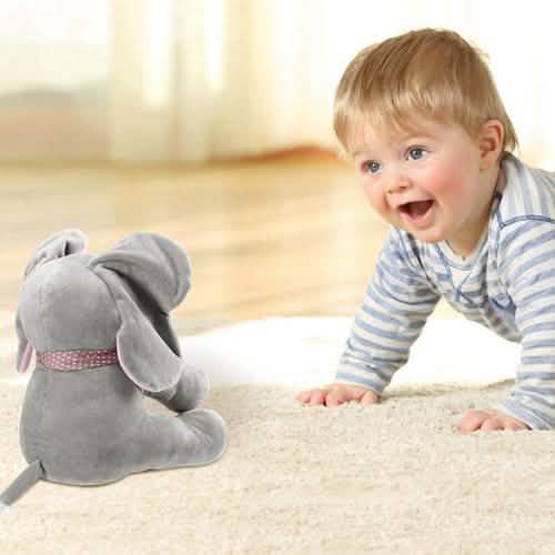 12-Inch Stuffed Plush Elephant Doll DailySale