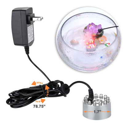 12 LED Changing Color Mist Maker DailySale
