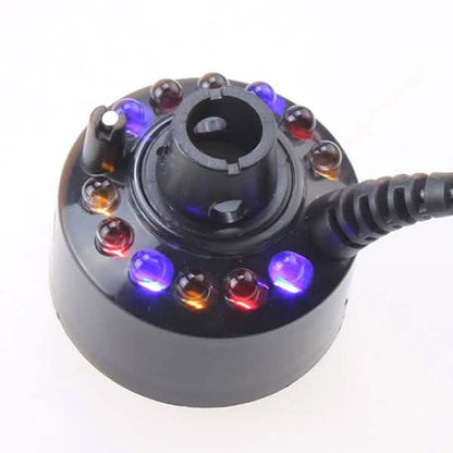 12 LED Mist Maker Fogger Water Fountain Pond Fog Machine Atomizer Air Humidifier DailySale