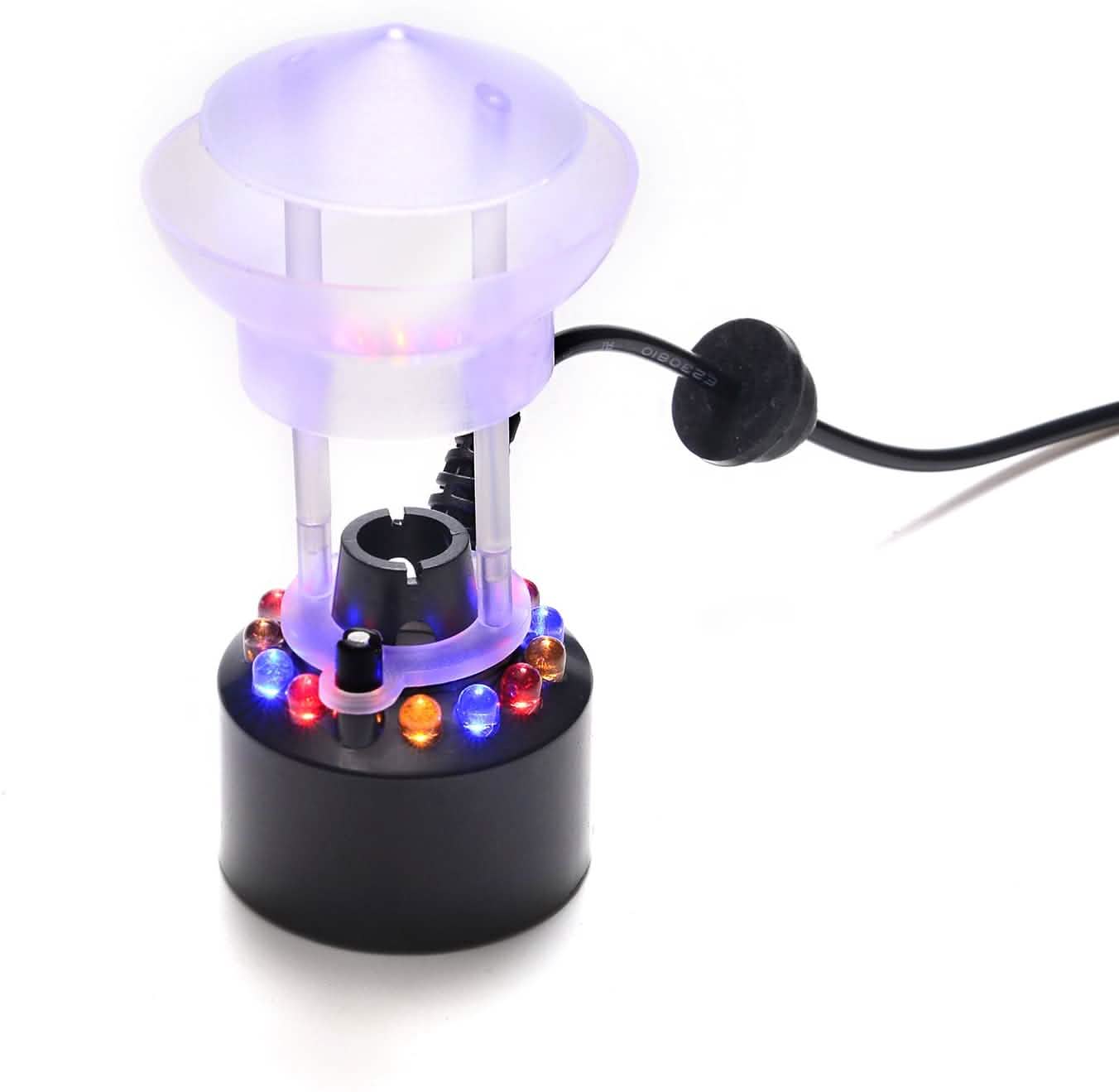 12 LED Mist Water Fountain Machine Atomizer Air Humidifier DailySale