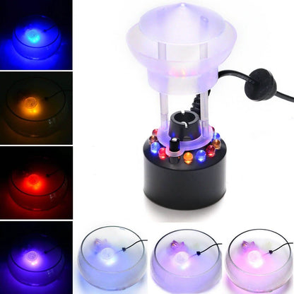 12 LED Mist Water Fountain Machine Atomizer Air Humidifier DailySale