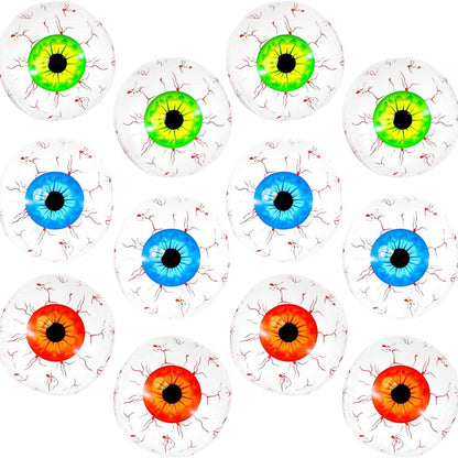 12-Pack: 22 Inch Halloween Eyeball Balloons DailySale