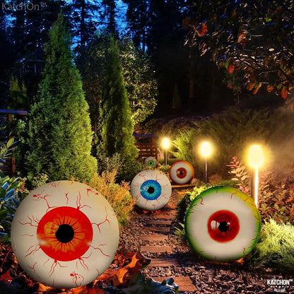12-Pack: 22 Inch Halloween Eyeball Balloons DailySale