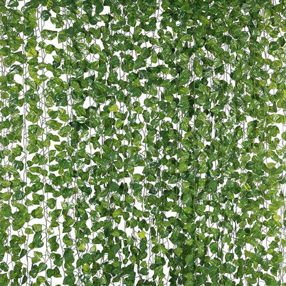 12-Pack: 78Ft. Silk Artificial Ivy Vines Leaf DailySale