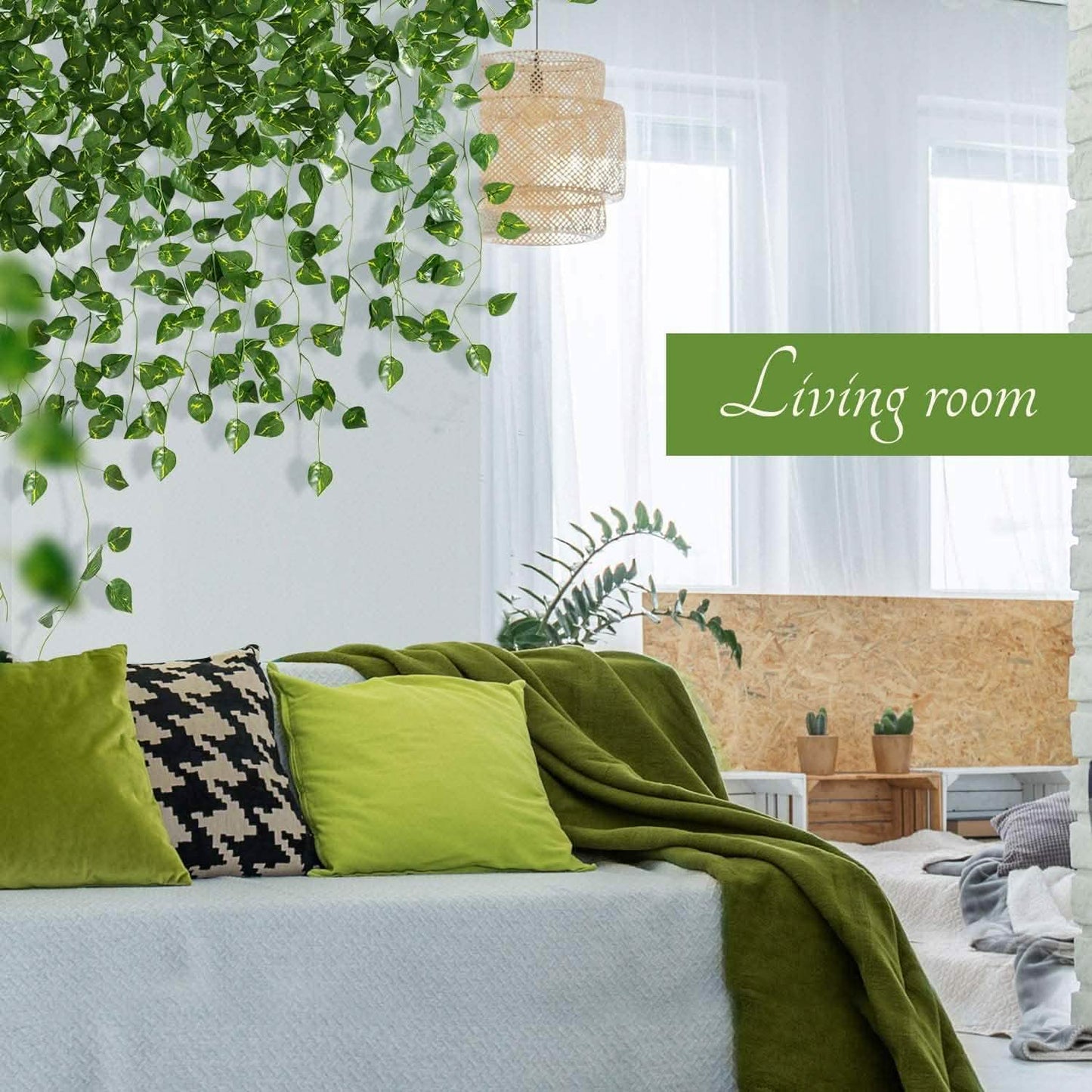 12-Pack: 78Ft. Silk Artificial Ivy Vines Leaf DailySale