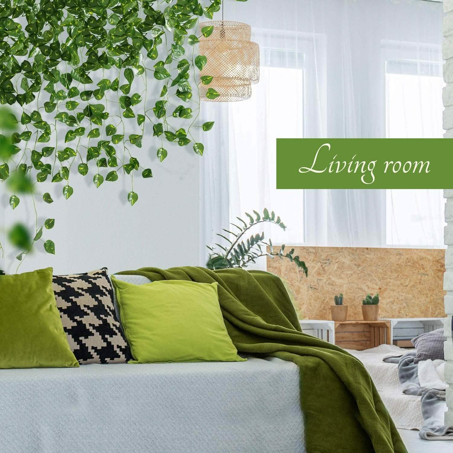 12-Pack: 78Ft. Silk Artificial Ivy Vines Leaf DailySale