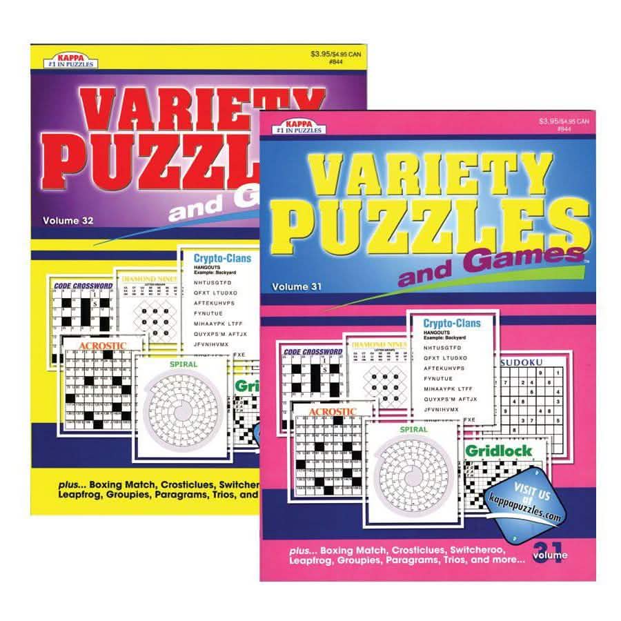 12-Pack: 98 Pages Kappa Variety Puzzles & Games Book DailySale